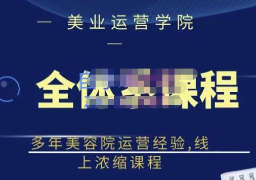 郑芳老师·网红美容院全套营销落地课程，多年美容院运营经验，线上浓缩课程插图零零网创资源网