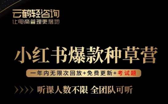 言若非-小红书爆款种草营，最值得入局的站外流量渠道！插图零零网创资源网