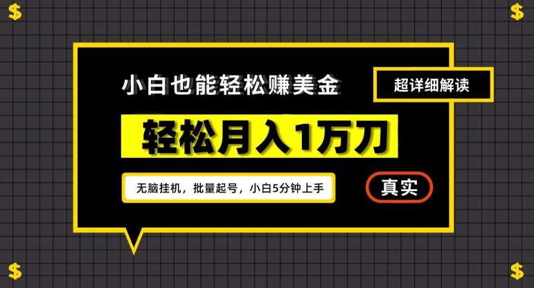 谷歌看广告撸美金2.0，无脑挂机，多号操作，月入1万刀【揭秘】插图零零网创资源网