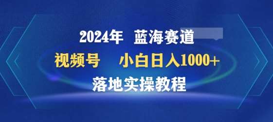 2024年视频号蓝海赛道百家讲坛，小白日入1000+，落地实操教程【揭秘】插图零零网创资源网