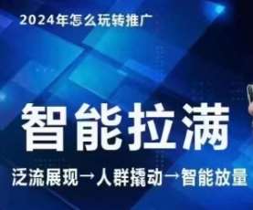 七层老徐·2024引力魔方人群智能拉满+无界推广高阶，自创全店动销玩法插图零零网创资源网