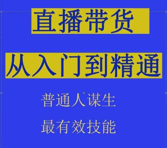 2024抖音直播带货直播间拆解抖运营从入门到精通，普通人谋生最有效技能插图零零网创资源网