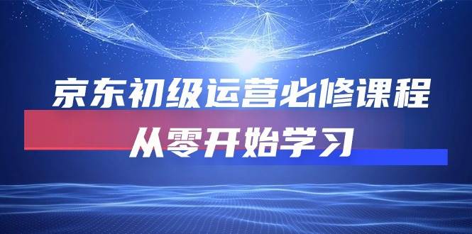 （10261期）京东初级运营必修课程，从零开始学习插图零零网创资源网