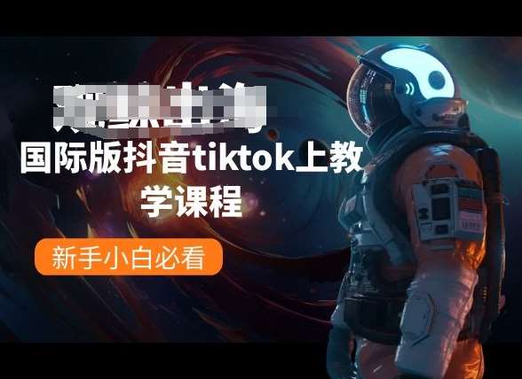 国际版抖音tiktok上教学课程，新手小白必看插图零零网创资源网