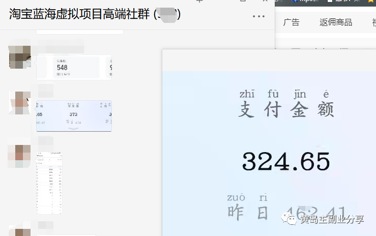 淘宝蓝海虚拟项目陪跑训练营5.0：单天478纯利润（无水印）插图零零网创资源网