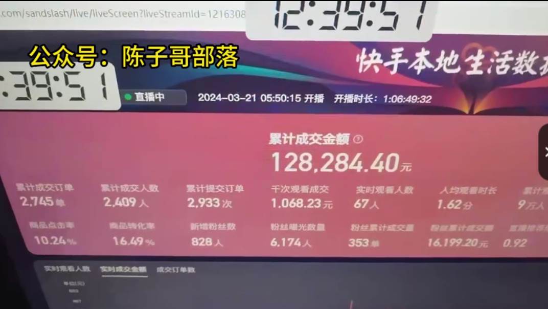 快手无人团购带货野核玩法，一天4位数 无任何门槛插图零零网创资源网