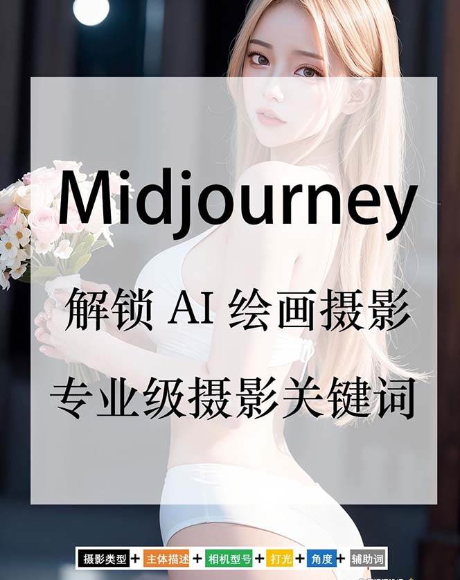 Midjourney关键词-解锁AI绘画专业级人工智能摄影关键词表插图零零网创资源网