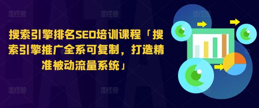 搜索引擎排名SEO培训课程「搜索引擎推广全系可复制，打造精准被动流量系统」插图零零网创资源网-最新赚钱项目
