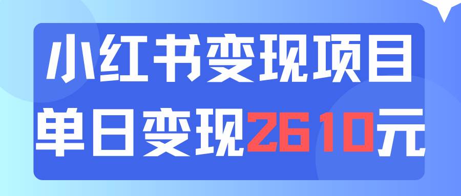 （11885期）利用小红书卖资料单日引流150人当日变现2610元小白可实操（教程+资料）插图零零网创资源网