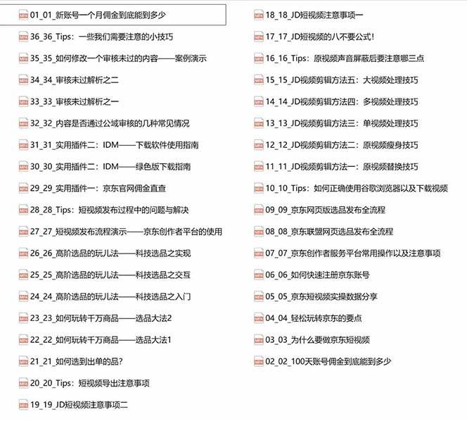 （12167期）京东-短视频带货实战课-升级版，实现单人高额佣金的详细操作步骤插图零零网创资源网