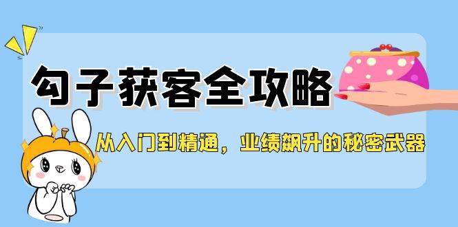 （12247期）从入门到精通，勾子获客全攻略，业绩飙升的秘密武器插图零零网创资源网