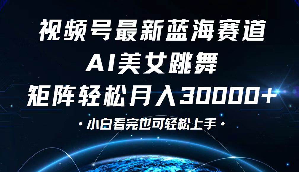 （12594期）视频号最新蓝海赛道，小白也能轻松月入30000+插图零零网创资源网