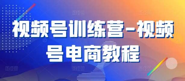 视频号训练营-视频号电商教程插图零零网创资源网