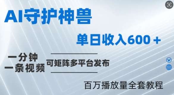 制作各省守护神，100多W播放量的视频只需要1分钟就能完成【揭秘】插图零零网创资源网