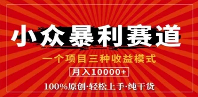 （12756期）视频号最新爆火赛道，三种可收益模式，0粉新号条条原创条条热门 日入1000+插图零零网创资源网