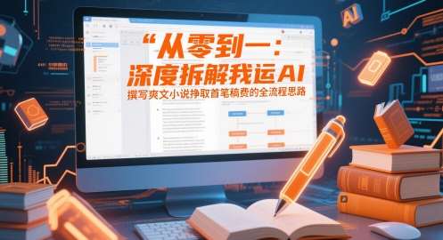 从零到一：深度拆解我运用AI撰写爽文小说挣取首笔稿费的全流程思路插图零零网创资源网-最新赚钱项目