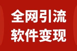 （7614期）全网引流，软件虚拟资源变现项目，日入1000＋