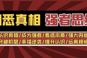 洞悉真相 强者思维：认识真相/成为强者/看透本质/强大内心/提升认识