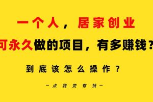 （9141期）一个人，居家创业：B站每天10分钟，单账号日引创业粉100+，月稳定变现5W…