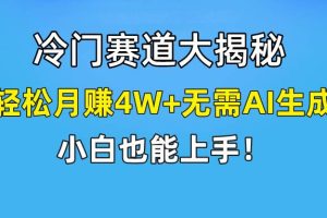 （9949期）快手无脑搬运冷门赛道视频“仅6个作品 涨粉6万”轻松月赚4W+