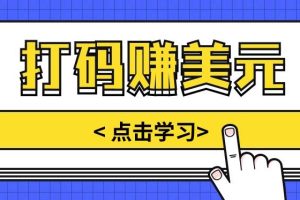 手动输入验证码，每天多投入几个小时，也能轻松获得两三千元的收入