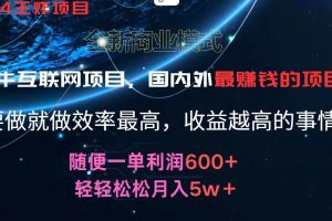 2024暑假闲鱼小红书暴利项目，简单无脑操作，每单利润最少500+，轻松月入5万+