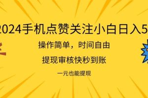 （11778期）2024新项目手机DY点爱心小白日入500+