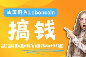 法国闲鱼Leboncoin跨境电商教程：环境邮箱电话解决产品上传及流量，悄悄赚钱