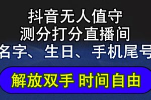 （12527期）抖音蓝海AI软件全自动实时互动无人直播非带货撸音浪，懒人主播福音，单…