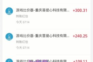 游戏全自动无脑打金项目，一天收益1k+，稳定持久的搬砖项目【揭秘】
